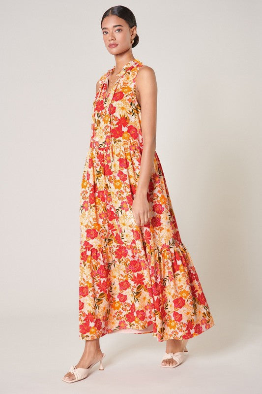 Delilah Floral Maxi Dress