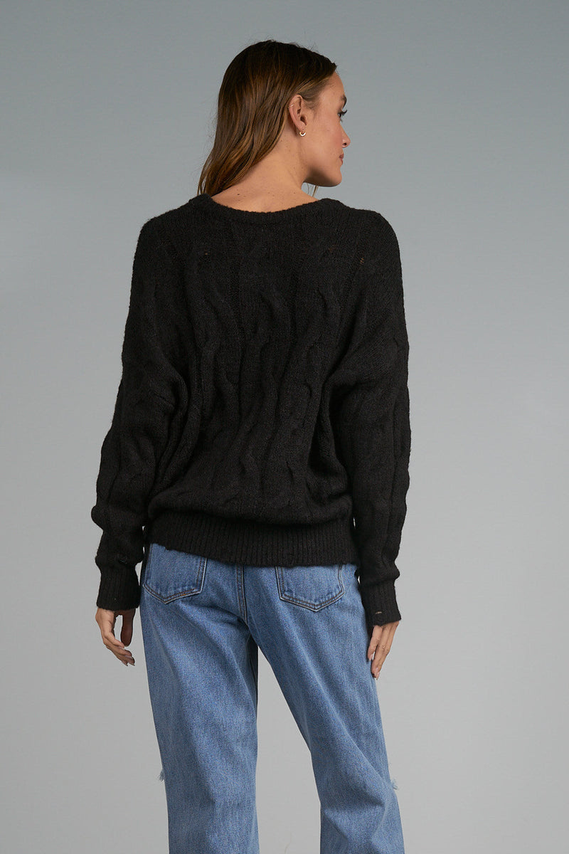 Elan: Jolly Sweater Black