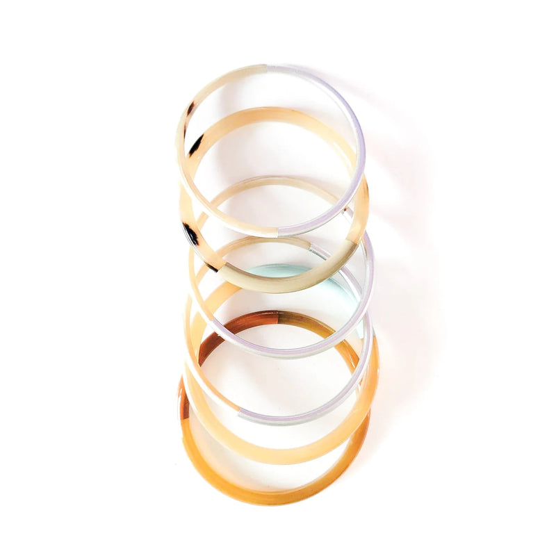 Autumn Metallic Bangle Set